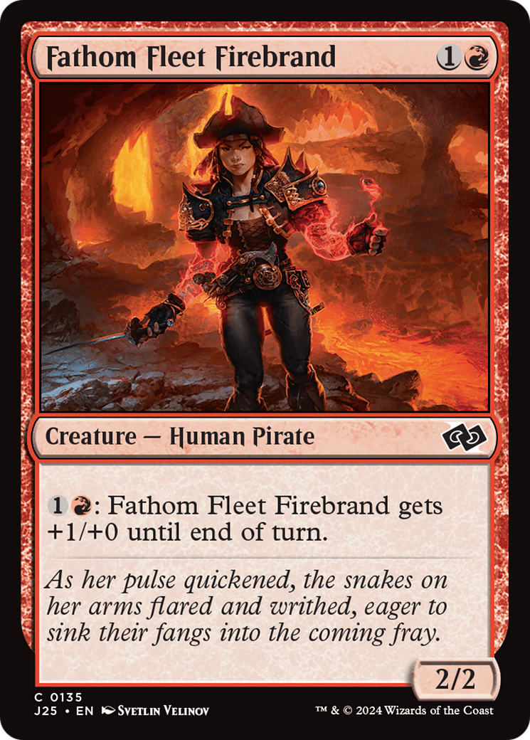 Fathom Fleet Firebrand [Foundations Jumpstart] - The Mythic Store | 24h Order Processing