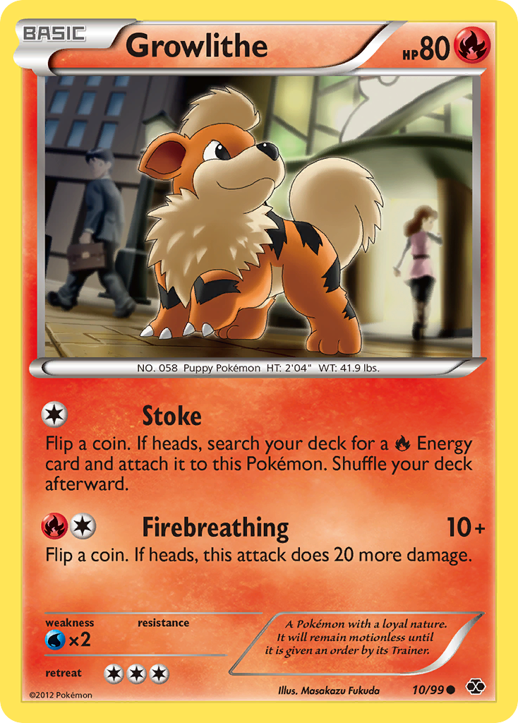 Growlithe (10/99) [Black & White: Next Destinies] - The Mythic Store | 24h Order Processing