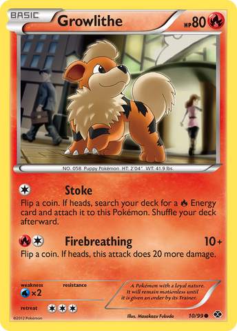 Growlithe (10/99) [Black & White: Next Destinies] - The Mythic Store | 24h Order Processing