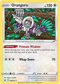 Oranguru (148/202) (Theme Deck Exclusive) [Sword & Shield: Base Set] - The Mythic Store | 24h Order Processing