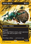Debris Beetle (Borderless) (First-Place Foil) [Aetherdrift] - The Mythic Store | 24h Order Processing
