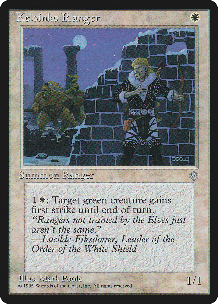 Kelsinko Ranger [Ice Age] - The Mythic Store | 24h Order Processing