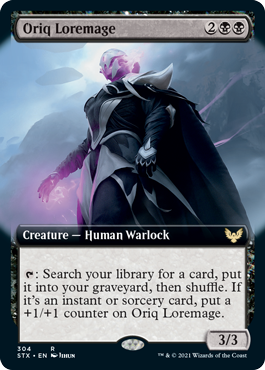 Oriq Loremage (Extended Art) [Strixhaven: School of Mages] - The Mythic Store | 24h Order Processing