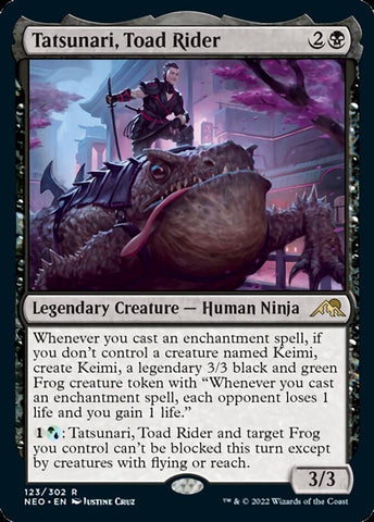 Tatsunari, Toad Rider [Kamigawa: Neon Dynasty] - The Mythic Store | 24h Order Processing