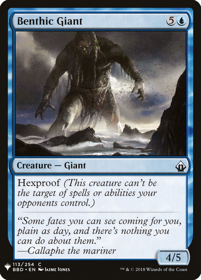 Benthic Giant [Mystery Booster] - The Mythic Store | 24h Order Processing