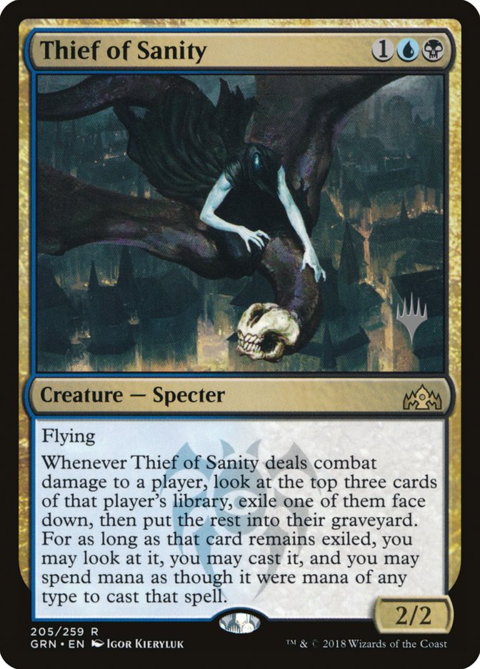 Thief of Sanity (Promo Pack) [Guilds of Ravnica Promos] - The Mythic Store | 24h Order Processing