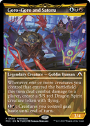 Goro-Goro and Satoru (Showcase Planar Booster Fun) [March of the Machine Commander Prerelease Promos] - The Mythic Store | 24h Order Processing