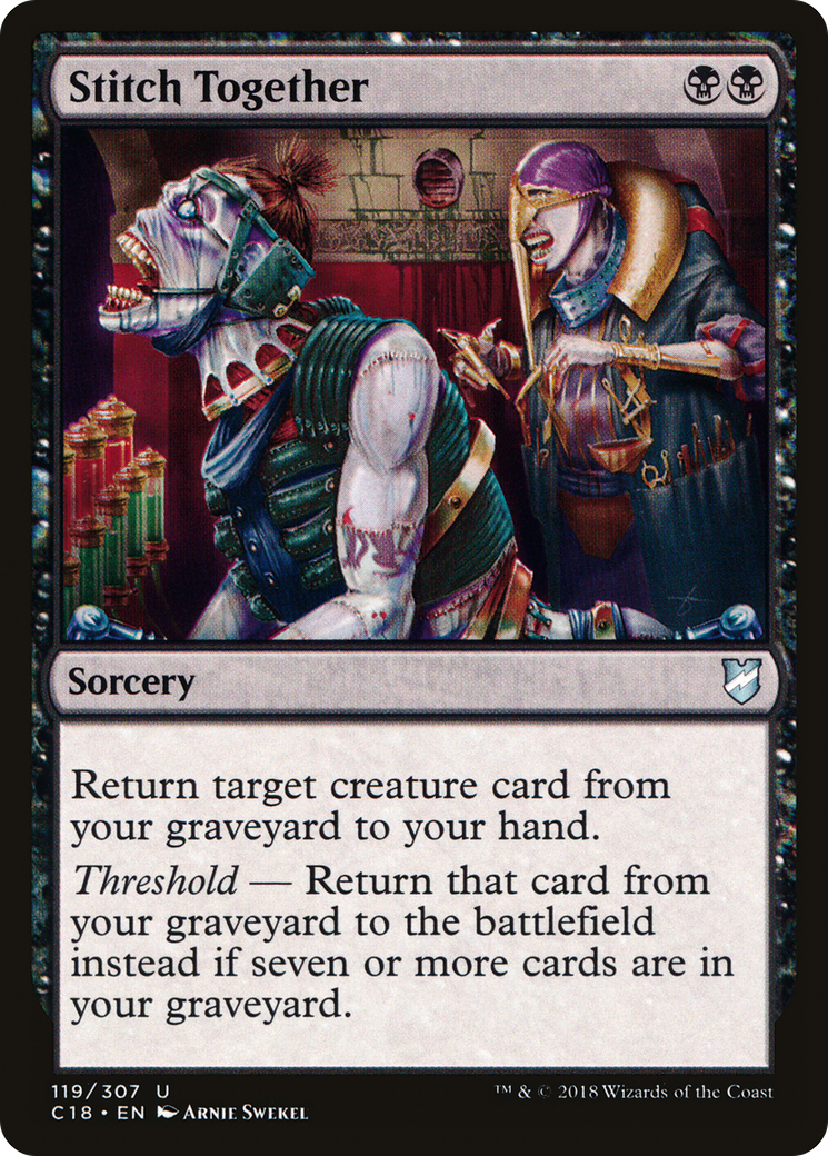 Stitch Together [Commander 2018] - The Mythic Store | 24h Order Processing