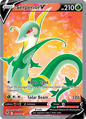 Serperior V (170/195) [Sword & Shield: Silver Tempest] - The Mythic Store | 24h Order Processing