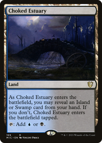 Choked Estuary [Innistrad: Midnight Hunt Commander] - The Mythic Store | 24h Order Processing