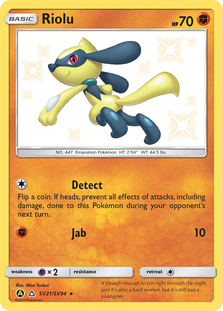 Riolu (SV21/SV94) [Sun & Moon: Hidden Fates - Shiny Vault] - The Mythic Store | 24h Order Processing