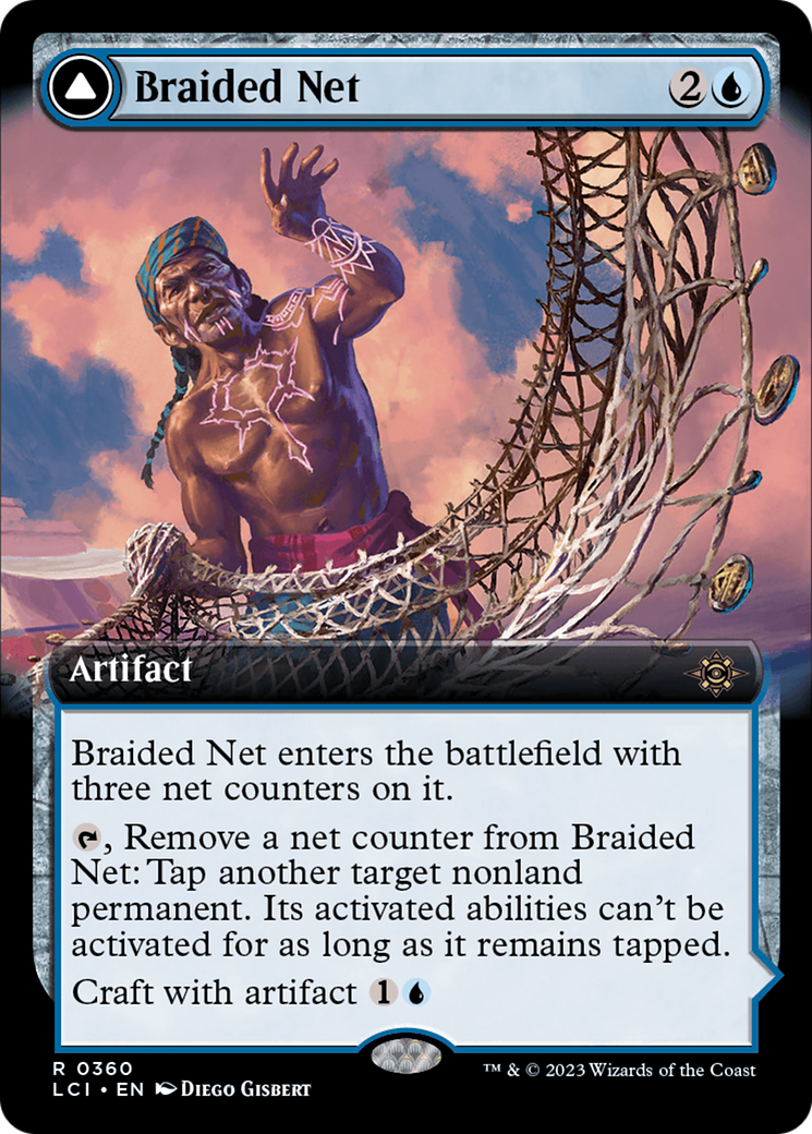 Braided Net // Braided Quipu (Extended Art) [The Lost Caverns of Ixalan] - The Mythic Store | 24h Order Processing