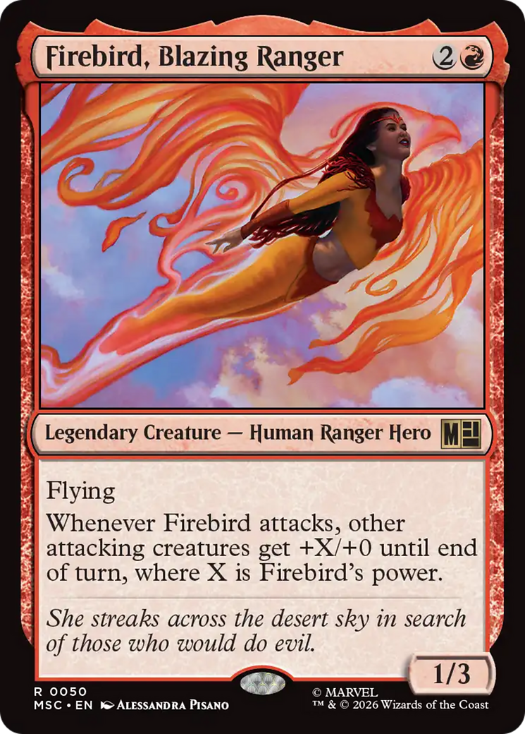 Firebird, Blazing Ranger [Marvel Super Heroes Commander] - The Mythic Store | 24h Order Processing