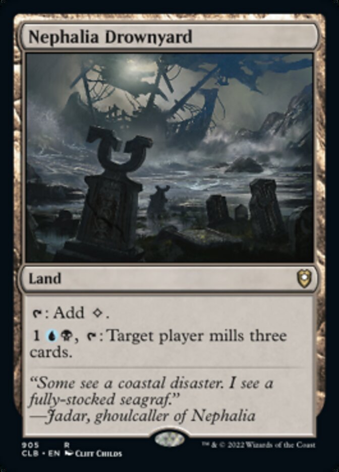 Nephalia Drownyard [Commander Legends: Battle for Baldur's Gate] - The Mythic Store | 24h Order Processing