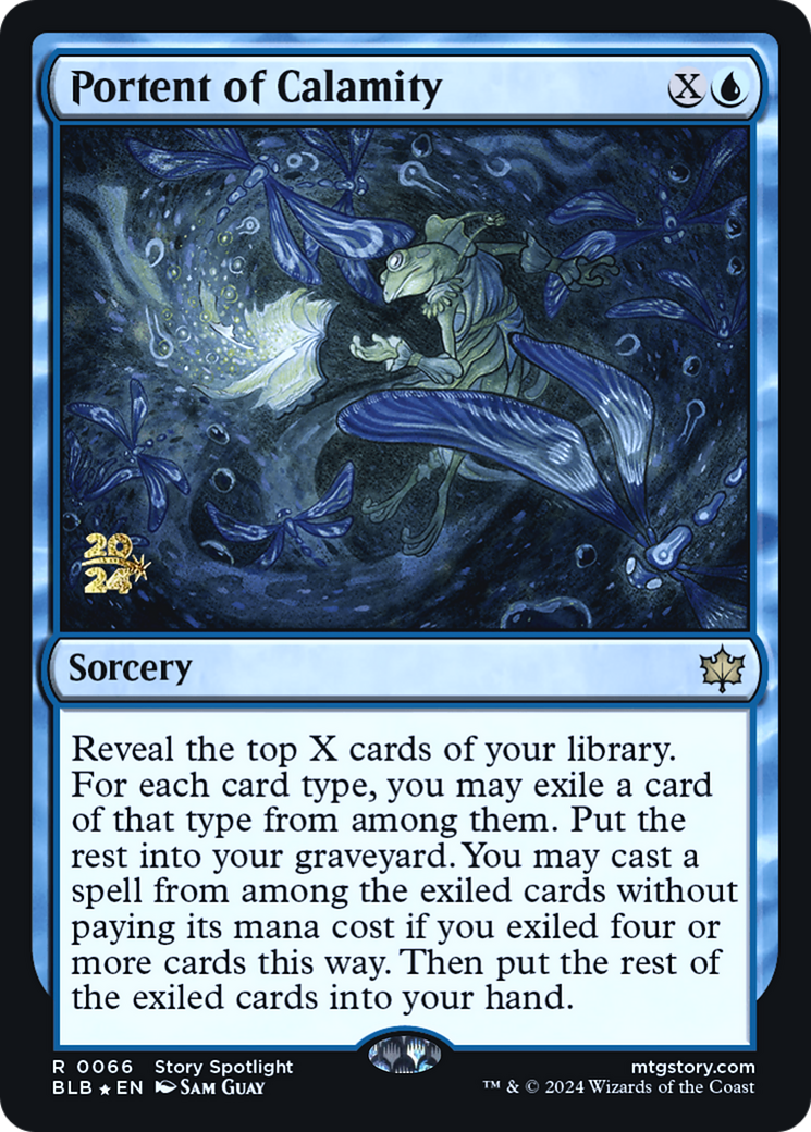 Portent of Calamity [Bloomburrow Prerelease Promos] - The Mythic Store | 24h Order Processing