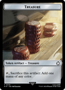 Robot // Treasure (0018) Double-Sided Token [Fallout Tokens] - The Mythic Store | 24h Order Processing