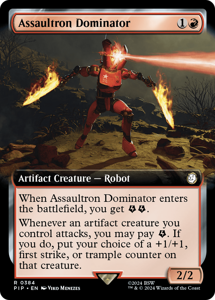 Assaultron Dominator (Extended Art) [Fallout] - The Mythic Store | 24h Order Processing