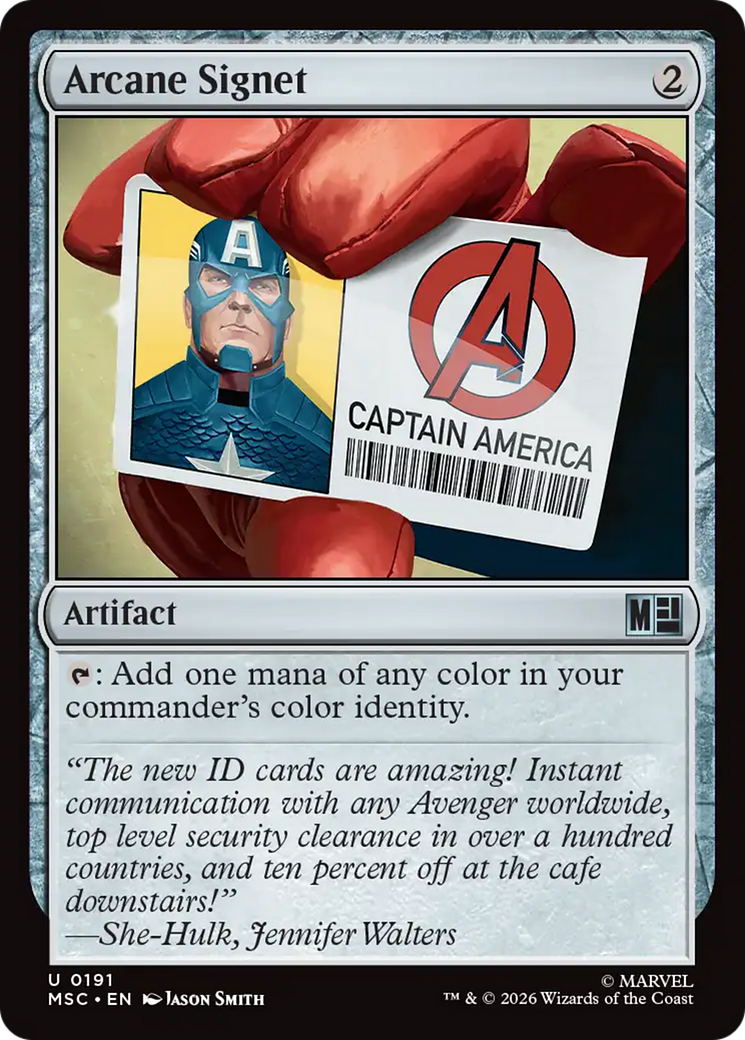 Arcane Signet [Marvel Super Heroes Commander] - The Mythic Store | 24h Order Processing