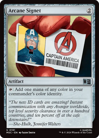 Arcane Signet [Marvel Super Heroes Commander] - The Mythic Store | 24h Order Processing