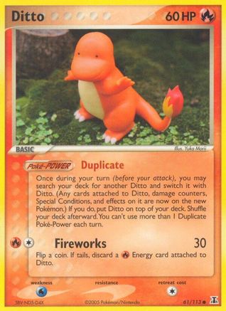 Ditto (61/113) [EX: Delta Species] - The Mythic Store | 24h Order Processing