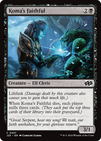 Koma's Faithful [Foundations Jumpstart] - The Mythic Store | 24h Order Processing