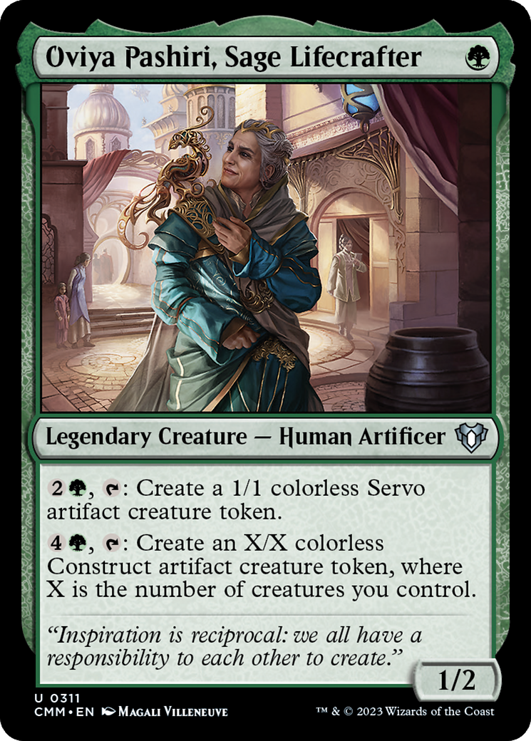 Oviya Pashiri, Sage Lifecrafter [Commander Masters] - The Mythic Store | 24h Order Processing