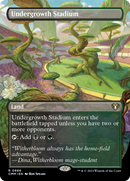 Undergrowth Stadium (Borderless Alternate Art) [Commander Masters] - The Mythic Store | 24h Order Processing