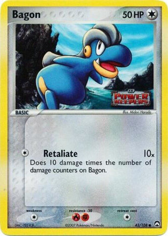 Bagon (43/108) (Stamped) [EX: Power Keepers] - The Mythic Store | 24h Order Processing