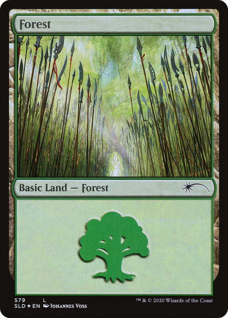 Forest (Elves) (579) [Secret Lair Drop Promos] - The Mythic Store | 24h Order Processing