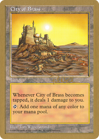 City of Brass (Paul McCabe) [World Championship Decks 1997] - The Mythic Store | 24h Order Processing