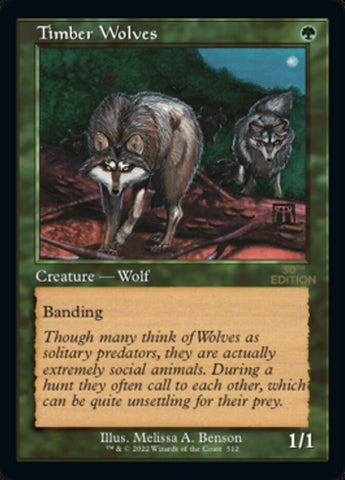 Timber Wolves (Retro) [30th Anniversary Edition] - The Mythic Store | 24h Order Processing
