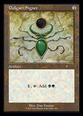 Golgari Signet (Retro) [Secret Lair Drop Series] - The Mythic Store | 24h Order Processing