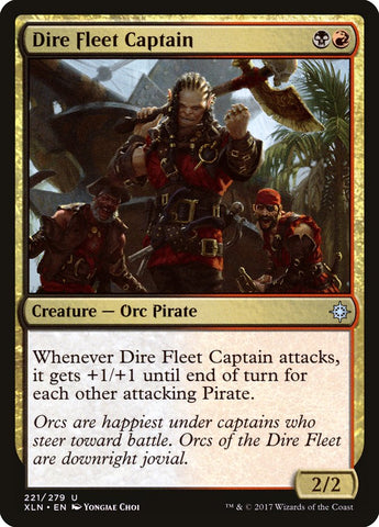 Dire Fleet Captain [Ixalan] - The Mythic Store | 24h Order Processing