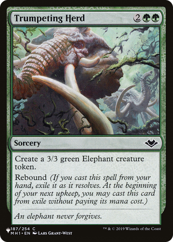 Trumpeting Herd [The List] - The Mythic Store | 24h Order Processing