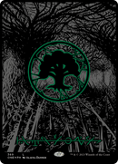 Forest (369) (Oil Slick Raised Foil) [Phyrexia: All Will Be One] - The Mythic Store | 24h Order Processing