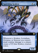 Spawning Kraken (Extended Art) [Commander 2021] - The Mythic Store | 24h Order Processing