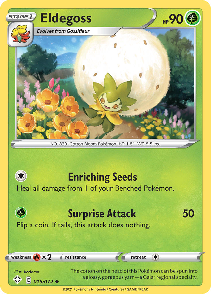 Eldegoss (015/072) [Sword & Shield: Shining Fates] - The Mythic Store | 24h Order Processing