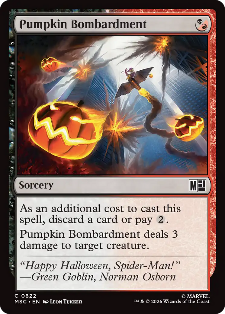 Pumpkin Bombardment [Marvel Super Heroes Commander] - The Mythic Store | 24h Order Processing