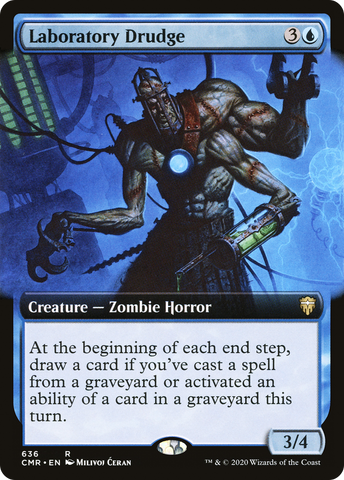 Laboratory Drudge (Extended Art) [Commander Legends] - The Mythic Store | 24h Order Processing