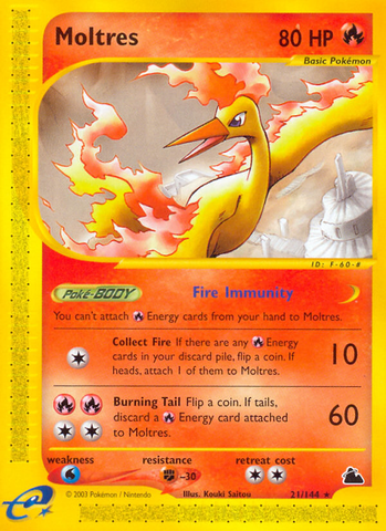 Moltres (21/144) [Skyridge] - The Mythic Store | 24h Order Processing
