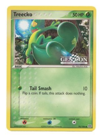 Treecko (70/106) (Gen Con The Best Four Days in Gaming Promo) [EX: Emerald] - The Mythic Store | 24h Order Processing