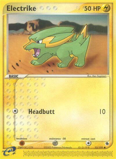 Electrike (52/109) [EX: Ruby & Sapphire] - The Mythic Store | 24h Order Processing
