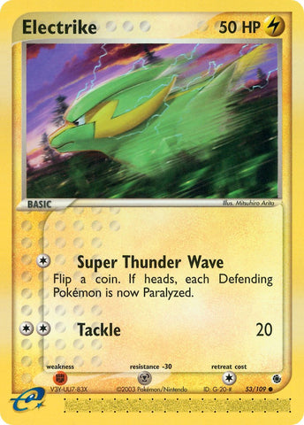 Electrike (53/109) [EX: Ruby & Sapphire] - The Mythic Store | 24h Order Processing