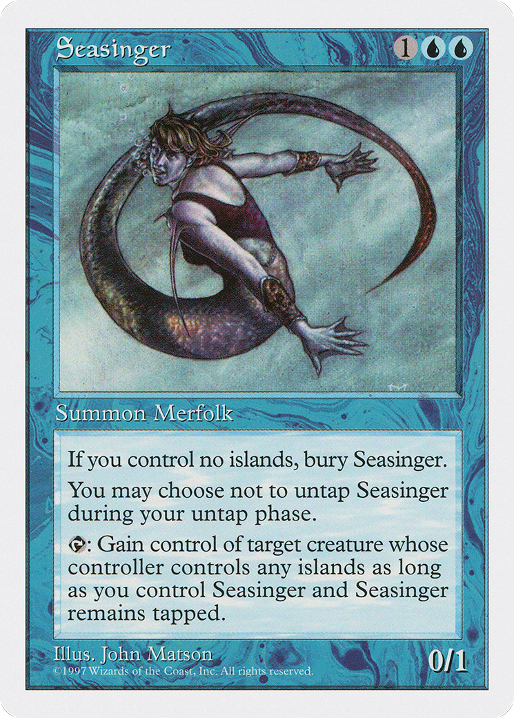 Seasinger [Fifth Edition] - The Mythic Store | 24h Order Processing