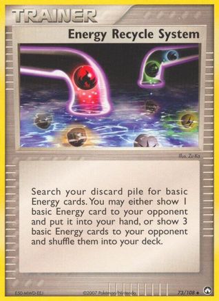 Energy Recycle System (73/108) (Stamped) [EX: Power Keepers] - The Mythic Store | 24h Order Processing