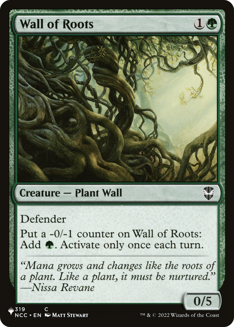 Wall of Roots [The List Reprints] - The Mythic Store | 24h Order Processing