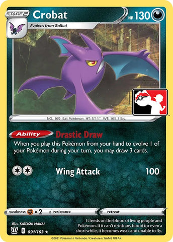 Crobat (091/163) [Prize Pack Series One] - The Mythic Store | 24h Order Processing