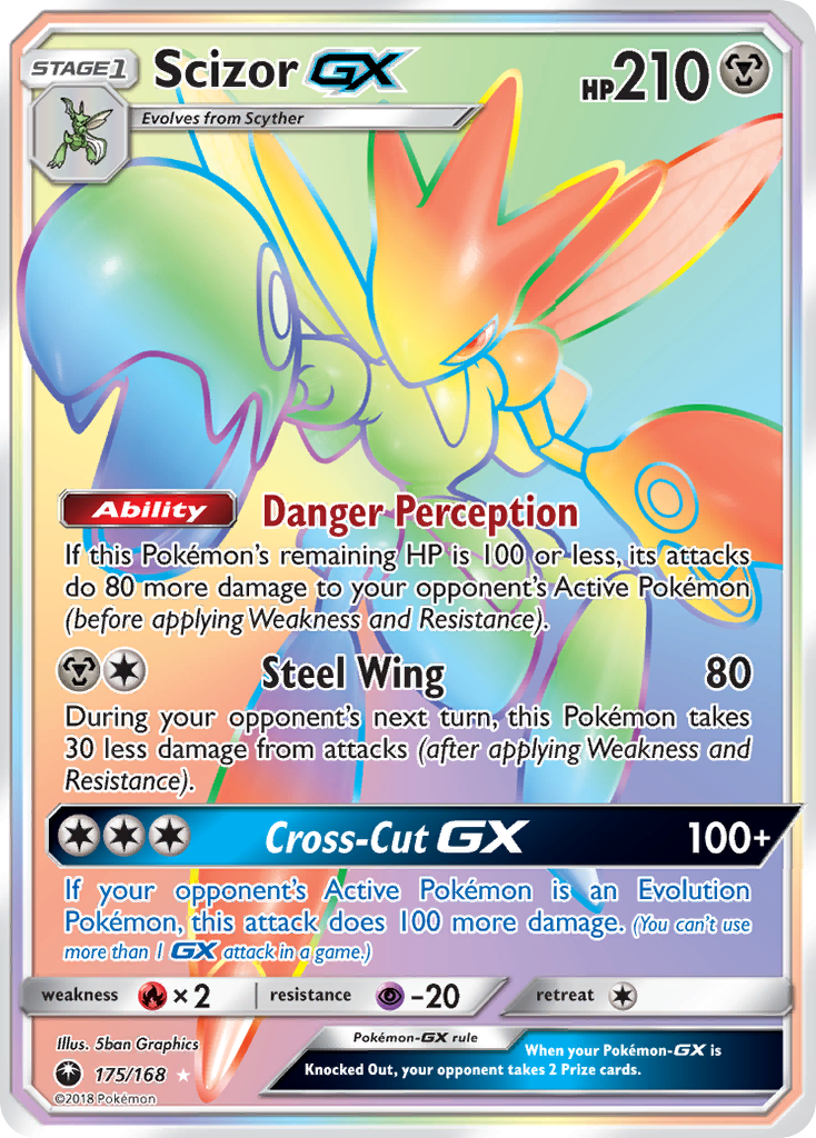 Scizor GX (175/168) [Sun & Moon: Celestial Storm] - The Mythic Store | 24h Order Processing