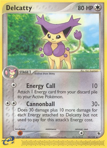 Delcatty (29/109) [EX: Ruby & Sapphire] - The Mythic Store | 24h Order Processing
