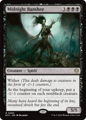 Midnight Banshee [Lorwyn Eclipsed Commander] - The Mythic Store | 24h Order Processing